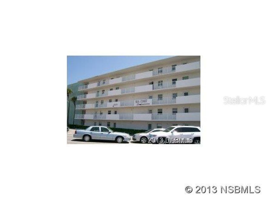 SELLER MOTIVATED!!  BRING ALL OFFERS!!!  WANT TO GET AWAY FROM IT ALL? HERE IS YOUR PERFECT HIDEAWAY!! DISAPPEAR on your NO-DRIVE BEACH to your 1BR 1BA condo with GORGEOUS STRAIGHT SHOT OCEAN VIEWS FROM THE LIVING ROOM AND MASTER BEDROOM. These condos are VERY POPULAR with short term renters and are CASH COWS for the owners. Located in the HEART OF NEW SMYRNA BEACH, there is shopping and dining right across the street or just a short jog down the WIDE SUGAR WHITE BEACH. Or take the WATER TAXI down the river, across the Ponce De Leon Inlet, visit the lighthouse or dance and dine at one of the famous restaurants. It has a spacious living/dining area, large master, full kitchen, full bath and an over-sized storage closet for all the BEACH TOYS. The DIRECT EAST WIDE balcony overlooks the ATLANTIC, GLISTENING POOL & CLUBHOUSE--a perfect spot for sitting in the afternoon shade catnapping in the TROPICAL BREEZES, wave watching or summer reading. ;LocationDescription: Condo ;Water: City