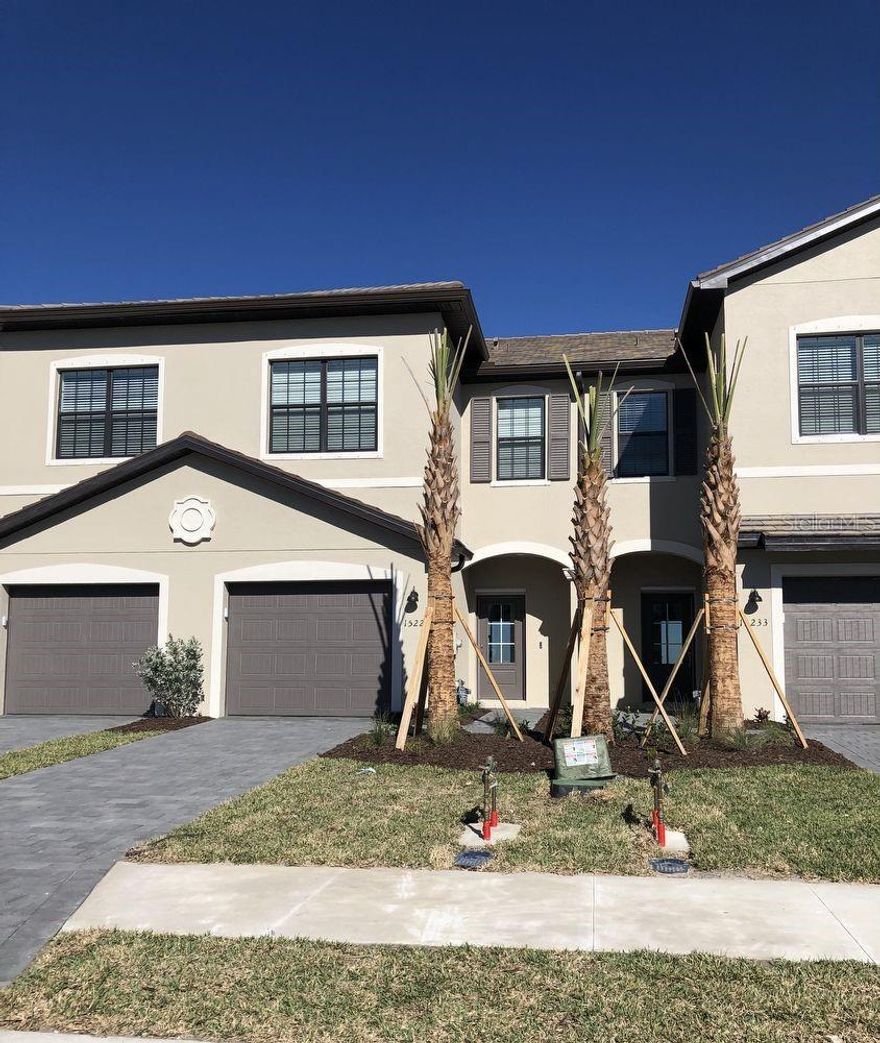 This gorgeous 3-bedroom, 2.5-bathroom townhome is located in the highly sought-after resort-style community of Lorraine Lakes in Lakewood Ranch. Featuring a one-car garage and a screened lanai with peaceful water views, this home offers an open floor plan that’s both spacious and functional. The combined living and dining area has tile flooring and sliding glass doors that open to the lanai—perfect for enjoying your morning coffee or winding down with an evening refreshment while taking in the lake view. The modern kitchen is equipped with granite countertops, stainless steel appliances, and an upgraded GAS stove, ideal for anyone who loves to cook. A convenient half-bath is located on the main floor, along with additional storage space beneath the staircase. Upstairs, you’ll find all three bedrooms, two full bathrooms, and a laundry area with washer and dryer. The primary bedroom features two large windows, an alcove perfect for a desk or reading nook, and two walk-in closets. The ensuite bathroom includes dual sinks and a walk-in shower. Two additional well-sized bedrooms and a guest bathroom with a shower/tub combo complete the upper level. Lorraine Lakes offers a wide range of resort-style amenities including a gated entrance, walking paths around scenic lakes, a resort-style pool, lap pool, splash pad, sauna, clubhouse with tiki bar and restaurant, tennis and pickleball courts, bocce ball, fitness center, fishing pier, and a dog park. The location is convenient to shopping, dining, University Town Center Mall, medical facilities, and offers easy access to I-75, Sarasota, St. Petersburg, and Tampa. Please note: In addition to the rental application, the HOA requires a separate application with a fee and approximately 30 days for processing. A $200 amenity transfer fee is also required. Tenant is responsible for $500 lease term food minimum. All tenants are required to participate in the Resident Benefits Package (RBP) for $49.95/month which includes renters insurance, credit building to help boost your credit score with timely rent payments, $1M Identity Protection, HVAC air filter delivery (for applicable properties), move-in concierge service making utility connection and home service setup a breeze during your move-in, our best-in-class resident rewards program, and much more! More details upon application