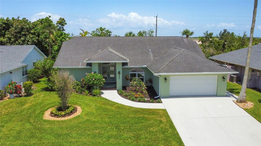 Once in a lifetime opportunity to own this remarkable single-family home in one of the most popular communities of Bay Lakes! This pristine home has all the bells and whistles you want in a Florida coastal home! Starting with impact windows and doors installed in, 2022, added insulation in the attic in 2022, new gutters and downspouts in (2022)! The professional planted landscape package done in 2024 will make you feel as if you are at a five ***** resort and you'll enjoy sitting on the back brick paver deck installed in 2024, watching the sun come up and protected by a brand new retractable electric awning, installed 2021. The back of the home is flanked in impact sliders (2022) that let the light and picturesque garden views to flood into the main living area. Extra electrical outlets for added convenience on the back patio installed in 2021. The enclosed lanai has it's own ductless AC system installed in 2021. The hot water tank was also installed in 2021 and the AC in 2020. An updated open kitchen with granite countertops and tile backsplash and recently purchased stainless steel appliances (2022-2024) awaits the chef of the family. Plenty of white cabinets to store all your kitchen gadgets, the large laundry room is located off the kitchen and has entrance to the garage for easy grocery loading and unloading and extra cabinets for storage. The garage is a masterpiece in itself with wall storage units and overhead racks installed in (2024) and plenty of space for toys and tools alike, a brand-new door in 2024. The roof was replaced in 2018 and a whole house water softener in 2021. Freshly painted inside and out, you will appreciate the curb appeal of this lovingly maintained home with its front porch and lead glass, impact front doors installed in 2024. With over 2300 sq ft of indoor living space, and a split bedroom plan, and large master suite this home will appease any buyer's taste. The master suite with his and hers closets with custom shelving, a large soaking tub, walk in shower, dual double vanities and a make-up station is a spa oasis ready for relaxation and unwinding. If all this isn't enough, I have saved the best for last- the location of this home is a coastal dream come true! 2 miles to the sugary white sands of the gulf beaches and Anna Maria Island. A short distance from SRQ airport, IMG Academies, GT Bray Park, Robinson's Preserve and nearby golf courses. Shopping, dining and cultural events are all nearby!