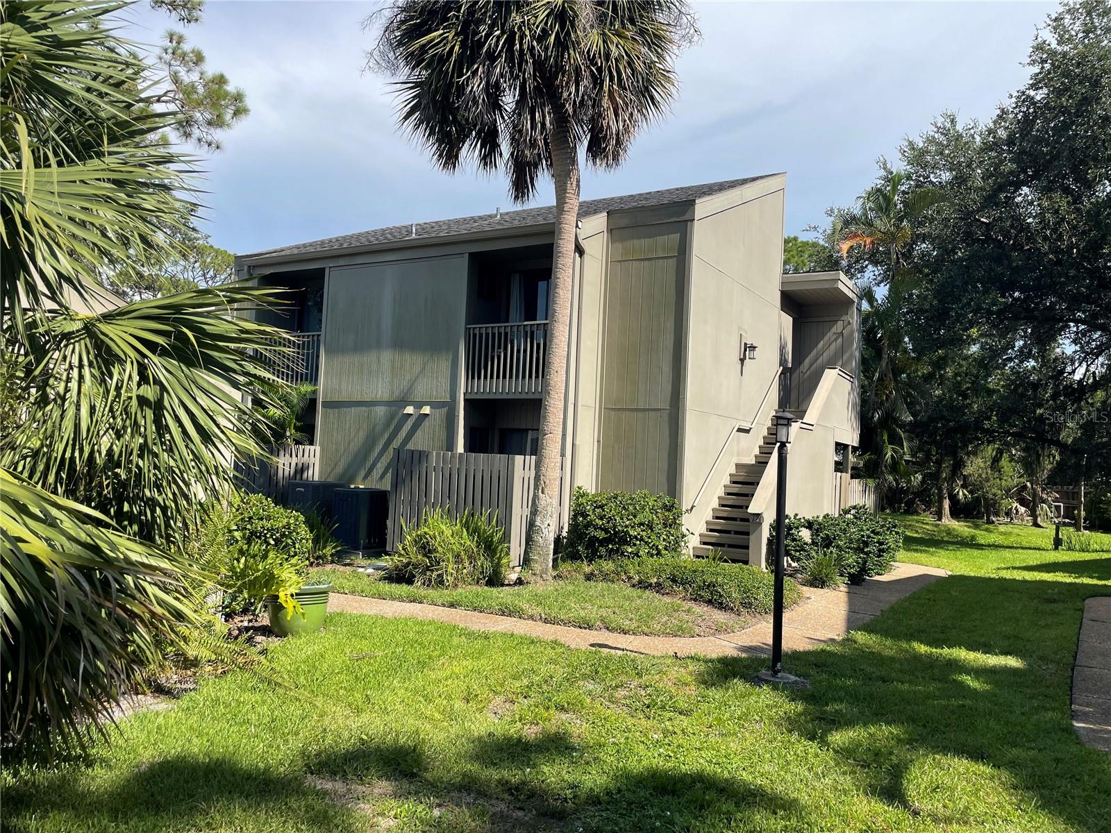 Fabulous location for this FULLY FURNISHED, TURNKEY, two bedroom second floor condo in the Pine Run neighborhood. If you've been thinking of becoming a snowbird, you couldn't ask for more than this! Close to the iconic Casey Key Fish House Tiki Bar, the inter coastal, shopping, restaurants, main roads, and several beaches!! Located between Venice and Sarasota, you can easily enjoy both thriving downtown areas. If you live in the area and are ready to purchase a condo, you already know how great this location is! Many upgrades and updates are included such as the kitchen, baths, flooring, appliances and paint. THE A/C AND WATER HEATER WERE NEW IN 2022. HOA INSTALLED A NEW ROOF IN 2017. The primary bedroom offers two closets, one is a spacious walk in with attic access. Both bedrooms feature their own private balconies. The kitchen offers a small eating area and a closet for storage and the washer and dryer. There are also two exterior storage closets! The active Pine Run community offers two pools, tennis courts and pickleball courts, small clubhouse building with fitness center. The grounds are lush with trees and vegetation making for a unique feeling not found in many communities. Water, sewer and garbage are included in your HOA fee so those are bills you won’t have to pay! The exterior maintenance is also included which means you are not responsible for the roof or the cement siding (this building is scheduled to be painted this year) on the condo. Come see for yourself what makes Pine Run a great place to call home with great neighbors, neighborhood and area amenities.