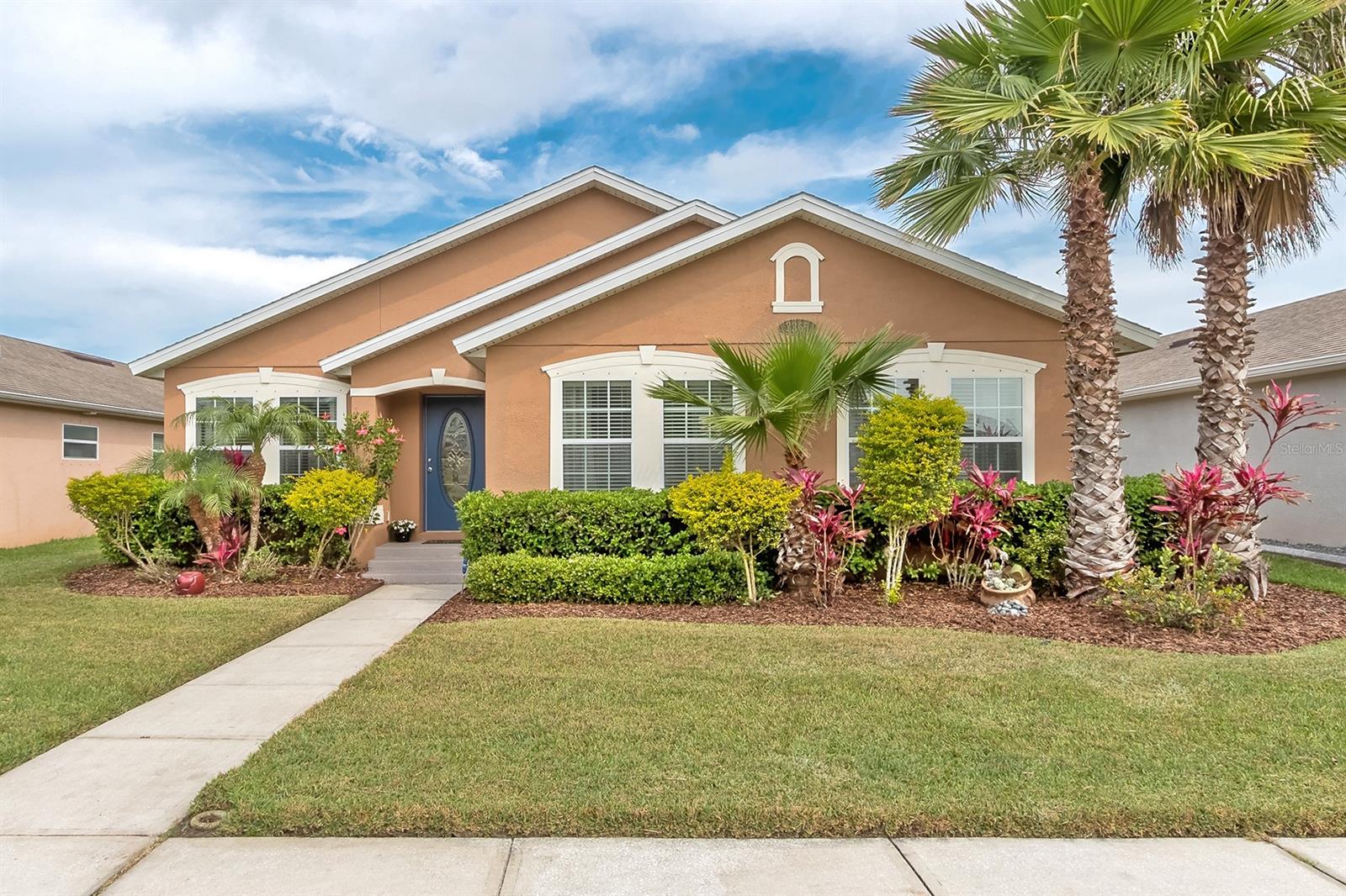 What a rare opportunity to own one of the most desired 4 bedroom floor plans offered. As you enter the front door you immediately notice the open floor plan with vaulted ceilings, large kitchen with quartz counters, custom farm sink, stainless steel appliances and so much more. There is NO carpet in this home, tile and wood throughout. The backyard is very inviting with plenty of room for family gatherings and a fenced yard for the pets to roam freely. All information is intended to be accurate but is not guaranteed. ;Water: City