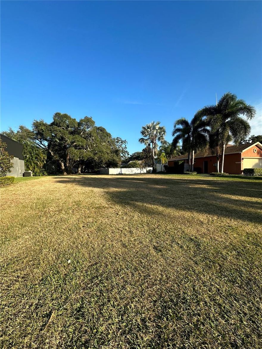 This beautiful lot of land is in an amazing location. The neighborhood is full of gorgeous high-end homes. The lot is cleared and is ready to be built on. And, survey plans are ready for the buyers to build. The location is just a short drive to Passe-Grille Beach. It is close to local Marinas, Publix, the interstate for quicker traveling, and a few minutes from downtown St Pete. This is an amazing location to build a home for your family or even build a home to sell. We hope to hear from you soon.