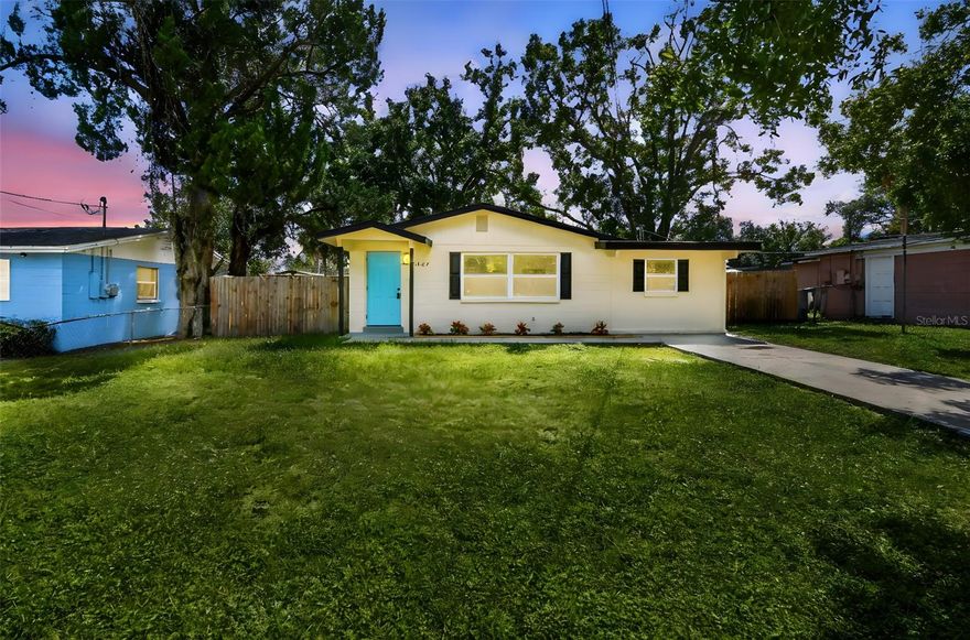 One or more photo(s) has been virtually staged. One or more photo(s) has been virtually staged. Welcome to this beautifully refreshed 3 bedroom, 1 bath home offering 939 square feet of comfortable living space. Recent updates include a brand-new roof with transferable warranty, upgraded windows, and fresh interior and exterior paint. The newly renovated kitchen features sleek modern cabinetry, quartz countertops, stainless steel appliances, and a stylish backsplash. Luxury vinyl flooring flows throughout the home, complementing the stunning bathroom with contemporary finishes. Each of the three bedrooms is spacious and filled with natural light, and the inviting back family room boasts a charming stone fireplace. Located in a prime Tampa area close to highway access, shopping, dining, and schools, this move-in-ready gem combines convenience with modern appeal. Make your appointment today!