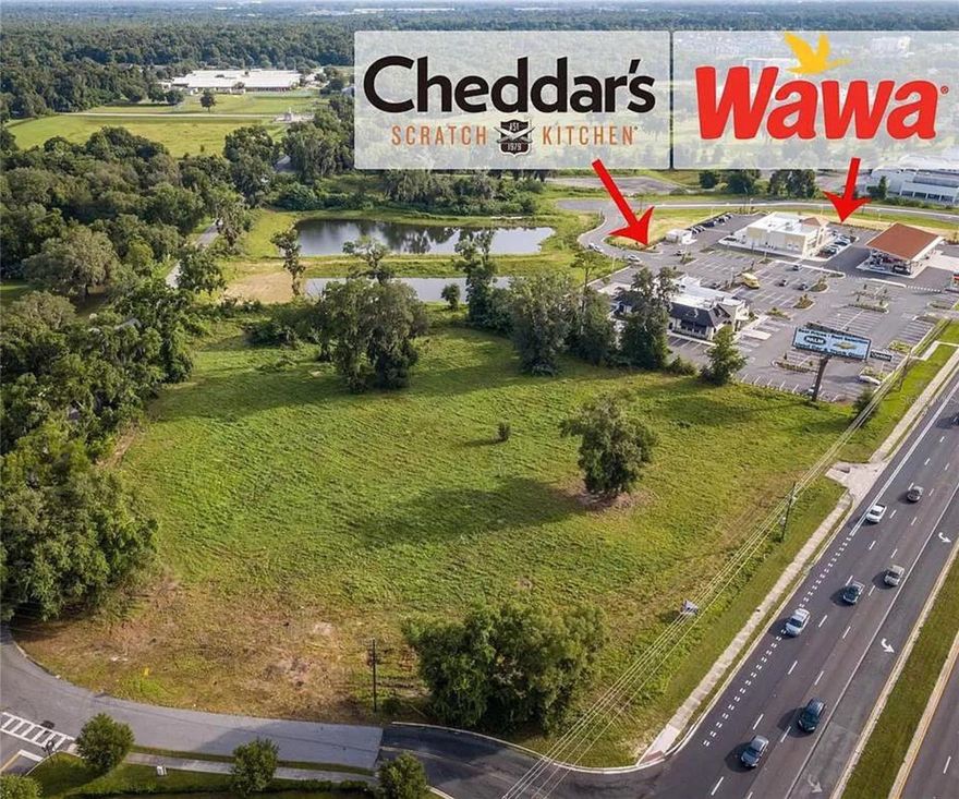 Prime Commercial Property in Ocala’s Thriving Corridor

Seize the opportunity to position your business in one of Ocala's most sought-after locations, right off College Road/Highway 200. This exceptional commercial property offers direct exit access from I-75, placing you in a strategic spot for high visibility and ease of access.

Nestled among notable neighbors such as Cheddar's Scratch Kitchen and Wawa, your business is set to benefit from the heavy foot traffic and the bustling atmosphere of this vibrant area. The property boasts expansive space, adaptable to a wide range of commercial ventures, whether you're looking to open a retail store, a specialty restaurant, or a corporate office.

Features include a prime location with direct I-75 exit access, high traffic area alongside popular dining and retail establishments, and versatile space suitable for a variety of business types. Ample parking is available to accommodate your customers and staff, enhancing convenience and accessibility. Additionally, the property's proximity to residential areas boosts its potential customer base.

Don’t miss out on this rare opportunity to establish your presence in a dynamic commercial district, where your business will flourish amidst the thriving economy of Ocala, Florida. Contact us today to schedule a viewing and take the first step towards elevating your business to new heights.