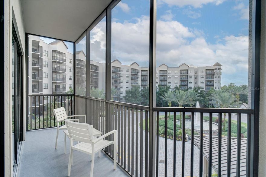 Welcome to your slice of paradise in Winter Garden, FL---where luxury, fun, and income potential all come together. This fully furnished 4th-floor vacation condo-hotel unit offers a quiet and peaceful retreat with tranquil views of the fountain and rotunda, yet it site inside one of Central Florida's most exciting family resorts. Whether you choose to use it or your own getaways or let the on-site management company rent it out for you, this is a turn-key, worry-free investment in the world's most popular family vacation destination. The Grove Resort Orlando has earned a global reputation as a world-class destination, drawing visitors back year after year. And it's easy to see why. This is more than just a place to stay-it's a vacation experience all on its own. Families love that they can save money by taking a day off from the theme parks without ever feeling like they're missing out. Spend the day floating along the lazy river, gliding under waterfalls and through lush Florida landscaping. Take on the challenge of the dual FlowRider surf' stimulator or race down the twisting water slides. Lounge by the zero-entry resort pool, sip cocktails from your private cabana, and let the stress melt away. For the little ones, there's an entire activity pool complete with a two-story water adventure, three mini-slides, playful water spouts, and a wading pool designed just for them. The resort also offers casual dining at the Longboard Bar & Grill, plus multiple restaurants, bars, and a sundry shop-all just an elevator ride away. Adults can treat themselves at the full-service spa, while the more adventurous can head to beautiful Lake Austin for kayaking, paddle boating, and other water activities. Days here are filled with connection, laughter, and memories-whether you're relaxing with loved ones or meeting fellow travelers from around the world. Inside your spacious condo, you'll find everything designed with comfort and convenience in mind. The gourmet kitchen is stocked with everything you need-from whipping up breakfast before heading to the parks to blending frozen drinks for sunset on the balcony. A full size washer and dryer are tucked neatly in the kitchen area, making longer stays easy and freeing you from over-packing. With generous living and dining apace, large bedrooms, and stylish finishes, this condo truly feels like home-only better. Owning at The Grove Resort means you get the beat of both worlds: a fully managed, hassle-free investment opportunity with the added benefit of having your own vacation retreat whenever you want it. With Orlando's unmatched demand for family travel, this is one of the smartest ways to own property in Central Florida. The Grove is  more than a resort. It's a lifestyle, an investment, and a place where lifelong memories are made. Come see why owning here is the ultimate way to enjoy "the happiest place on earth."