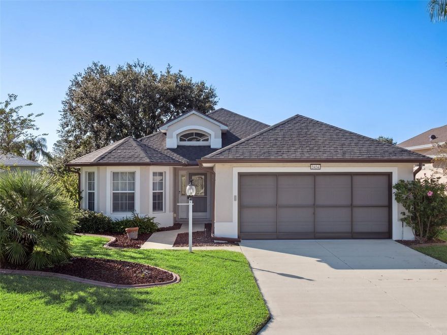 BRAND NEW ROOF & GUTTERS (2025)!  Fresh paint INSIDE & OUTSIDE!  2019 HVAC! This Carlisle Home is located on a gorgeous conservation lot premium with water and nature preserve views.  Enjoy your enclosed Florida Room, three-bedroom/two-bathroom open concept floor plan with inside laundry room.  The kitchen features a pantry, breakfast nook with Plantation Shutters, and overlooks the living room/dining area.  High ceilings, wood flooring, new carpeting, and ample guest rooms that allow you to create an office or den.  This home is move-in ready and has a lovely landscape.  The low maintenance this home requires will allow it's owners to play and enjoy all that Royal Highlands has to offer.  A 55+ golf community with driving range, putting green and full-service restaurant has even more to offer it's residents.  Gated, with fitness center, two pools, courts, softball field, library, billiards, and craft space w/kiln!  The Great Hall features a full stainless community kitchen, dance floor, event space, theater stage, and patio.  Come see what the talk is all about!  Close to MCO, amusement parks, restaurants, medical facilities and historic districts! See you soon!