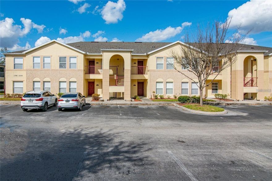 Experience resort-style living in this bright, gated first-floor condo! This spacious 3-bed, 2-bath home features an open layout with sleek laminate floors, high ceilings, and a large eat-in kitchen with granite countertops and breakfast bar. The oversized living and dining areas provide plenty of room to relax and entertain.

Enjoy a prime location just 7 miles from Disney and minutes from SeaWorld, Universal Studios, The Loop, and Orlando Vineland Premium Outlets—close to everything yet tucked away in a peaceful community. Residents have access to fantastic amenities, including a sparkling pool, fitness center, clubhouse, tennis and basketball courts, playground, and more.

Move-in ready and beautifully maintained, this condo offers comfort, convenience, and a lifestyle you’ll love to come home to.