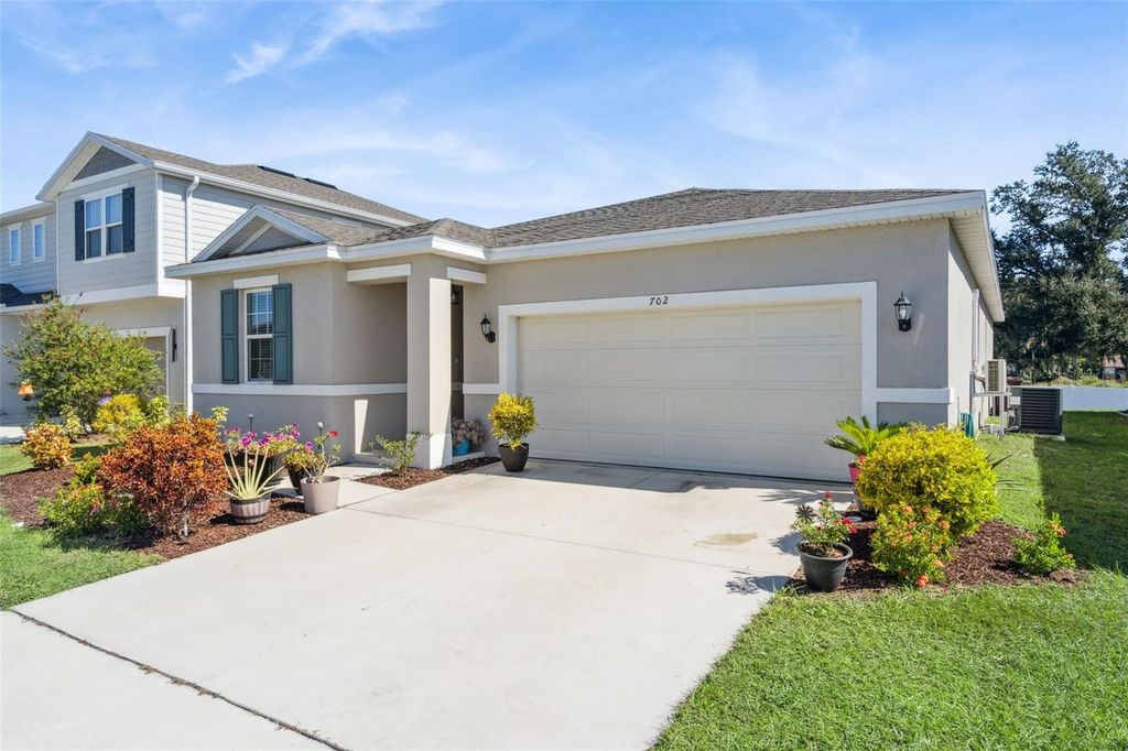 Photo of 702 Heritage Square Drive, Haines City, FL 33844 (MLS # O6358423)