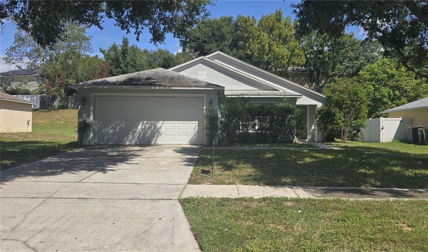 One or more photo(s) has been virtually staged. Move-in ready 3BR/2BA single-level home in the heart of Clermont, the "Gem of the Hills!" Spanning 1,552 sq ft, this bright, open-concept layout features a spacious living room, durable tile, and brand-new laminate flooring. The kitchen boasts a raised breakfast bar, eat-in area, pantry, and comes fully equipped with all appliances—including the washer and dryer. Relax in the private master suite featuring a large walk-in closet and en-suite bath. Enjoy maximum energy efficiency with solar panels designed to eliminate unpredictable electric bills. Exterior features an oversized 2-car garage and a large backyard ready for your personal touch. Minutes from Downtown Clermont, Lake Minneola trails, South Lake Hospital, and Disney parks. INVESTOR OR OWNER-OCCUPIED OPPORTUNITY: Property is currently tenant-occupied with a lease ending August 31, 2026. Can be sold with the tenant in place for instant cash flow, or delivered vacant at closing. Turn-key condition with no major repairs needed!
