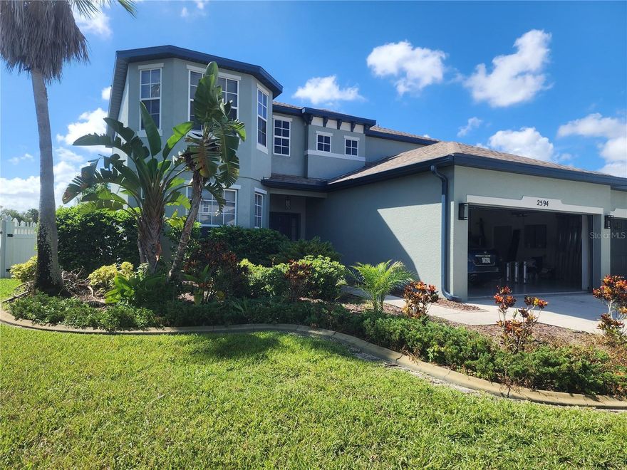 NORTH PORT - Rare Waterfront 4 bedroom pool home Annual/Unfurnished! Rare 4 bedroom pool home! Welcome to your own slice of paradise! This stunning home is located in the highly desirable Cedar Grove community, where residents can socialize with access to a playground, picnic area, and community pool just around the corner, or use their very own private pool in your backyard! Enjoy peace of mind with a brand-new roof and the energy savings provided by newly installed solar panels. The kitchen boasts solid wood cabinetry, granite countertops, stainless steel appliances, a breakfast bar, and a cozy eat-in nook. Just off the kitchen, the formal dining room offers flexibility—it can easily serve as a home office, craft room, or den. The master suite features serene water views, private slider access to the lanai, dual vanities, a walk-in tiled shower, and a garden tub perfect for relaxation. Also on the main floor, you’ll find a guest bath and a well-appointed laundry room with matching cabinetry and a utility sink. Upstairs, a spacious open loft leads to three additional bedrooms and two full bathrooms, offering plenty of room for family or guests. The oversized lanai is ideal for both sun and shade, while the heated pool ensures year-round enjoyment. A three-car garage completes the home, providing abundant storage and parking.
Call today to schedule a showing of your next home!