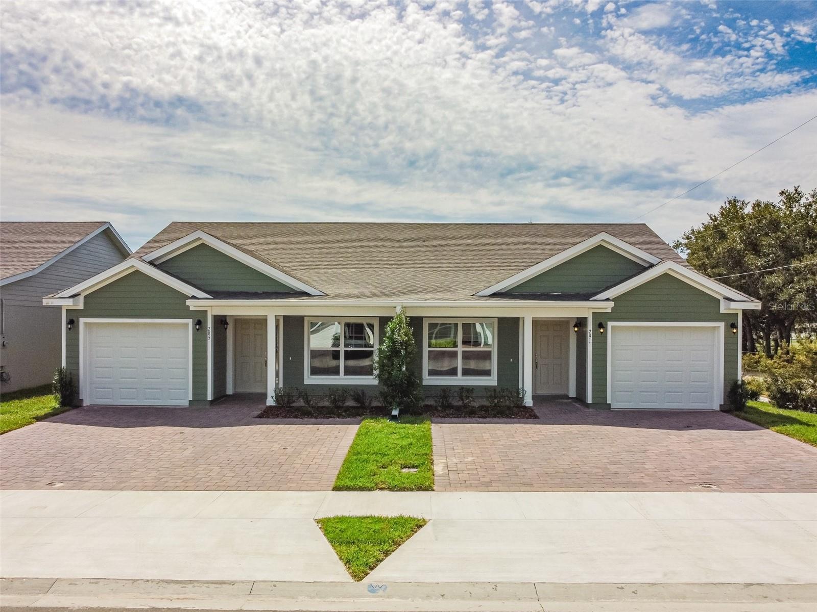 MOVE-IN SPECIAL $1895 a month for the first 3 months if leased by 10/6/25, rent will increase to $1950 after the first 3 months. Beautiful energy efficient 3 bedroom 2 bath home with 1 car garage. This one story open floor plan attached home is 1 of only 32 properties planned in the Dover Village community conveniently located in St. Cloud and within close proximity to all of St. Cloud's shopping, medical facilities and "A" rated schools. Enjoy many of the upgrades this property has to offer such as granite counter tops, S/S Appliances, stained concrete floors, Paver entry and covered back patio. This property is currently under construction and may be available earlier than the advertised available date. Completed pictures shown are of a similar unit as well as pictures of the units currently under construction. Exterior paint colors and flooring options may be different. First month’s rent & security deposit (equivalent to first month’s rent) required. $75 application fee for each person 18 years of age or older. Our rental criteria and application process is online and can be completed at any time- "completed" applications are processed on a first come, first serve basis- applicants are welcome to apply prior to viewing unit. Call us today for additional information as this property will not last long.