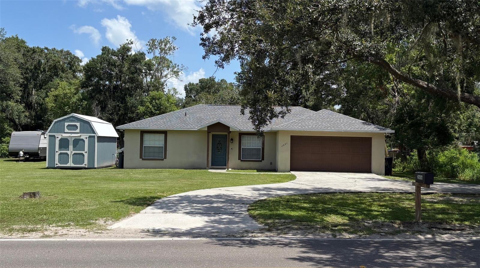 Ready to Leave the City? Welcome to More Space, Inside and Out!
This spacious 3-bedroom, 2-bath home sits on a generous 0.76-acre lot—perfect for families needing room to grow or anyone looking for more outdoor freedom. Major updates include a brand-new roof (2023) and a new hot water heater installed this year.
Inside, you’ll find tile flooring throughout the main living areas and warm hardwood floors in the bedrooms. The master suite features a large walk-in closet and a private en-suite bathroom with a walk-in shower.
The two-car garage offers ample storage, and there’s an additional storage shed for your tools or gear. A double gate off a quiet side road provides easy access to the backyard—perfect for storing boats, RVs, or other big toys.
Peace and privacy come together in this move-in-ready home. Schedule your showing today!