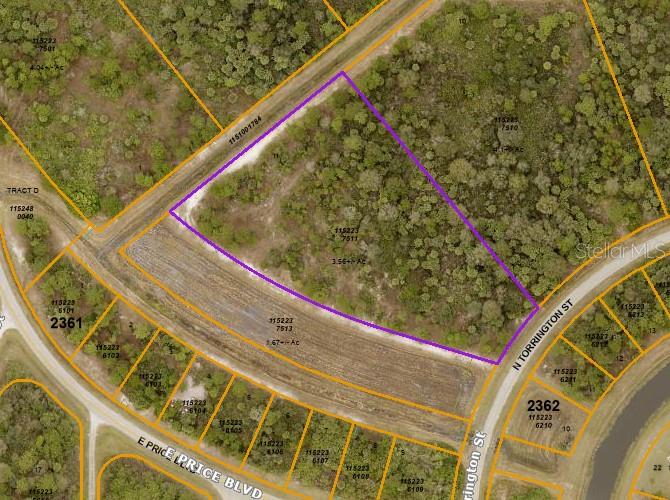 Prime Development Opportunity in North Port’s Activity Center 10 (AC10)
This newly rezoned parcel is located within the City of North Port’s designated Activity Center 10, offering a wide range of potential uses designed to support economic development and mixed-use planning. Zoning under AC10 allows for light and heavy industrial, commercial, medical, and certain residential uses (some with variance).
This property is situated in an X flood zone, which means flood insurance is not typically required, and there are no known scrub jay habitat restrictions at the time of listing. A private well and septic system will be needed, offering flexibility in development planning.
Permitted Uses May Include (Buyer to Verify with City):
• Industrial development
• Medical and dental offices
• Retail services and sales
• Food service and mobile food parks
• Outdoor storage
• Single-family residences and duplexes (with variance)
• Essential services
Located just off Veterans Boulevard, this property offers convenient access to major roadways and is surrounded by ongoing residential and commercial development.
Area Highlights:
• Over 400 acres of parks and recreational facilities
• Multiple golf courses
• Access to biking and walking trails
• Diverse shopping and dining options
• Community centers and cultural events throughout the year
Buyer is responsible for verifying all zoning, permitted uses, utilities, and any potential easements or development restrictions with the City of North Port. Seller has additional lots available, including commercial parcels—please inquire for more details.