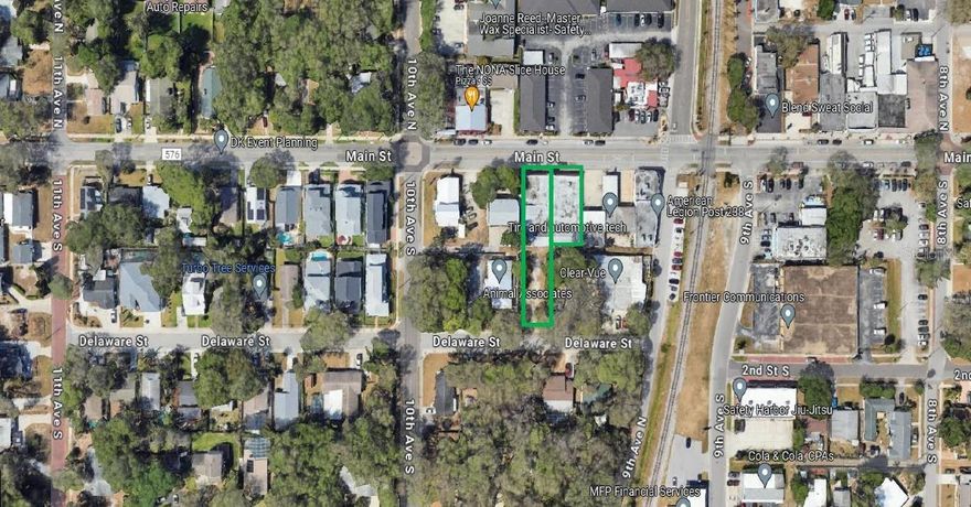 A great opportunity available in Downtown Safety Harbor! Having over 100 feet of frontage on Main St. along with a large lot in the rear for parking offers a lot of potential for various businesses or mixed-use developments. The fact that the lot is cleared and ready to go is a significant advantage for potential buyers or developers.

With the flexibility to either use existing mixed-use plans or create your own, there's a lot of room for creativity and customization to suit the needs of the area and the community. Being a part of the growing downtown Safety Harbor scene can also be advantageous for attracting customers and clients.

Offering possible owner financing can make the opportunity even more appealing to potential buyers who may need assistance with financing. Overall, it's a promising investment for someone looking to establish or expand their business in a vibrant downtown area.