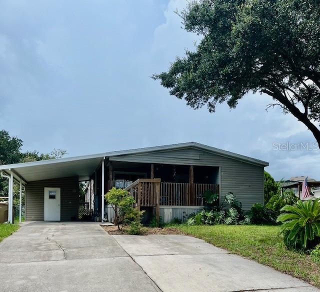 This property is nestled in the Plum Lake Estates community, which features various amenities like private lakefront access and recreational facilities. Homes here typically enjoy low HOA fees and a relaxed, scenic environment—perfect for buyers seeking a mix of affordability and outdoor lifestyle. Close by are convenient amenities and natural attractions—schools, hospitals, shopping centers, and Orlando’s major attractions are all within an easy drive, making it an excellent balance of peaceful living with access to everyday conveniences. 3 bedroom 2 bathrooms with a large primary suite and garden tub. Wood burning fireplace and much more.