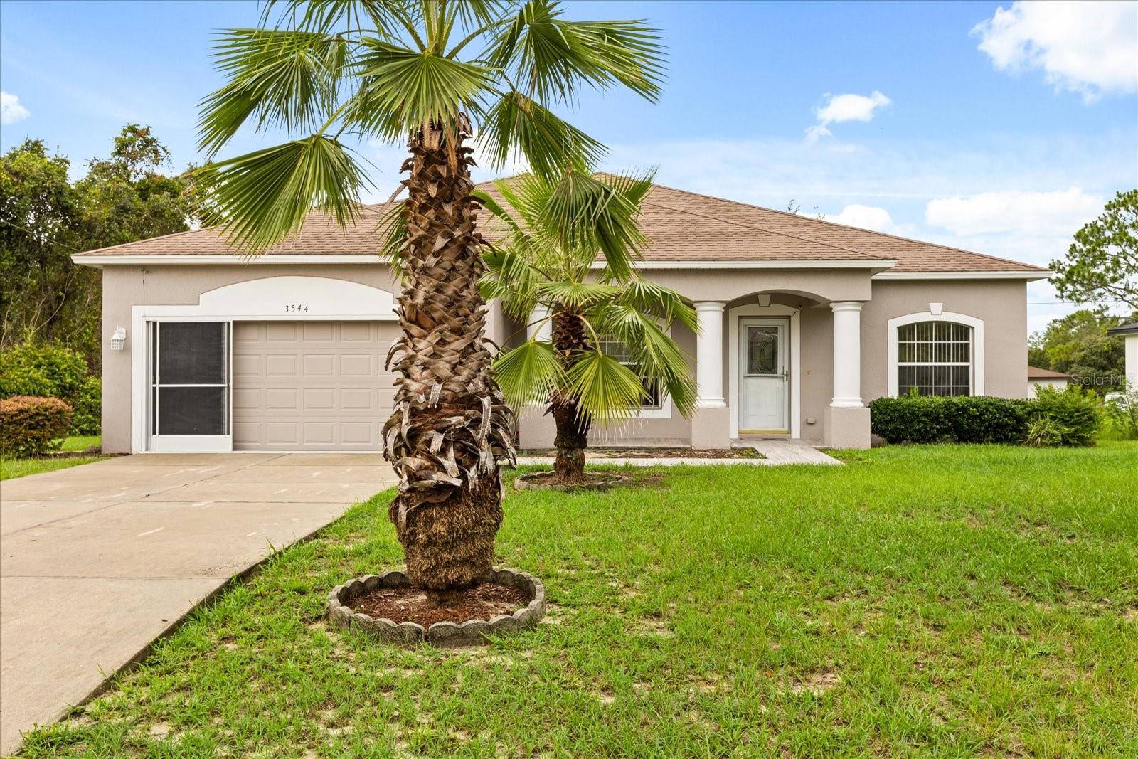 Welcome to this immaculately cared-for 4-bedroom, 2-bathroom home that exudes pride of ownership inside and out. From the moment you arrive, you’ll notice the meticulous upkeep and inviting curb appeal. Step inside to discover a spacious and flexible floor plan perfect for comfortable living and entertaining. Enjoy the Florida lifestyle year-round with a screen-enclosed swimming pool, perfect for relaxing or hosting friends and family. Adjacent to the pool is a fully enclosed lanai, offering additional space to unwind. This home also features two versatile bonus areas, ideal for a home office, gym, playroom, craft studio, or guest space. With four well-appointed bedrooms, two full bathrooms, and a thoughtfully designed layout, this home provides the perfect balance of space, comfort.