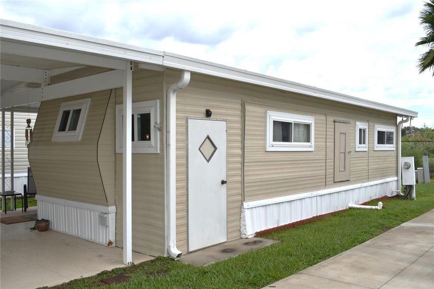 1 bedroom, 1 bathroom home located in the beautiful Outdoor Resorts at Orlando community! This perimeter lot offers added privacy with no rear neighbors. Features include a long driveway with covered parking. New fridge! CASH ONLY sale. Enjoy resort-style amenities including lake access, golf, shuffleboard, a community center, and much more. Conveniently located near Disney, shopping, and dining. Donand#x2019;t miss this opportunity to own in a gated, well-maintained community!