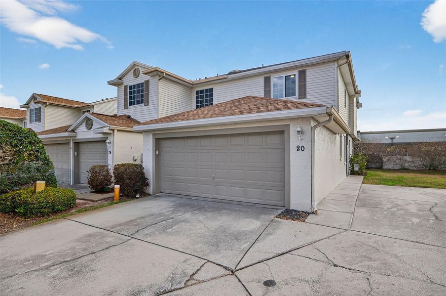 Move-in ready and beautifully maintained, this inviting CORNER UNIT townhouse in the desirable Willow Lakes community offers comfort, space, and an unbeatable location.  Enjoy the thoughtfully designed layout featuring FOUR spacious bedrooms, two-and-a-half bathrooms, upstairs and downstairs living rooms, interior laundry, and a TWO-car garage. The interior is bright and welcoming, tall ceilings, filled with natural light throughout. The main level offers an open-concept design that seamlessly connects the living, dining, and kitchen areas—perfect for everyday living and entertaining. A convenient half bath is located just off the entry beneath the staircase. The spacious kitchen provides ample room for meal prep, a large sink for easy cleanup, and a breakfast bar ideal for gathering with guests. Just off the kitchen is a generously sized laundry room that also functions well as a pantry, with direct access to the deep two car garage. New High end luxury vinyl floors highlight the expansive great room, offering a versatile space ready for your personal style. Sliding glass doors lead to a fully screened lanai, creating a relaxing spot to enjoy the outdoors. The downstairs primary suite has been update and includes walk in closet. Upstairs has its own living/hangout space and brand new carpeting throughout all three bedrooms. The landing opens to a charming loft area, adding breathing room and a sense of openness rarely found in townhomes. New windows installed in Jan 2025. HVAC 2018, New roof 2023. This home is truly ready to move in! Located in the charming town of Kenneth City, Willow Lakes offers easy access to downtown St. Petersburg and the area’s beautiful beaches. Sprouts is just a few steps away, and shopping and dining options are just minutes away. Don’t miss this opportunity—schedule your showing today!