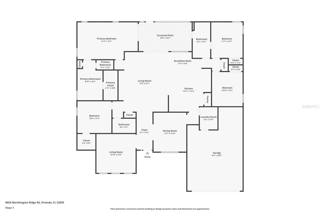 Photo of 9654 Worthington Ridge Road, Orlando, FL 32829 (MLS # TB8443843)