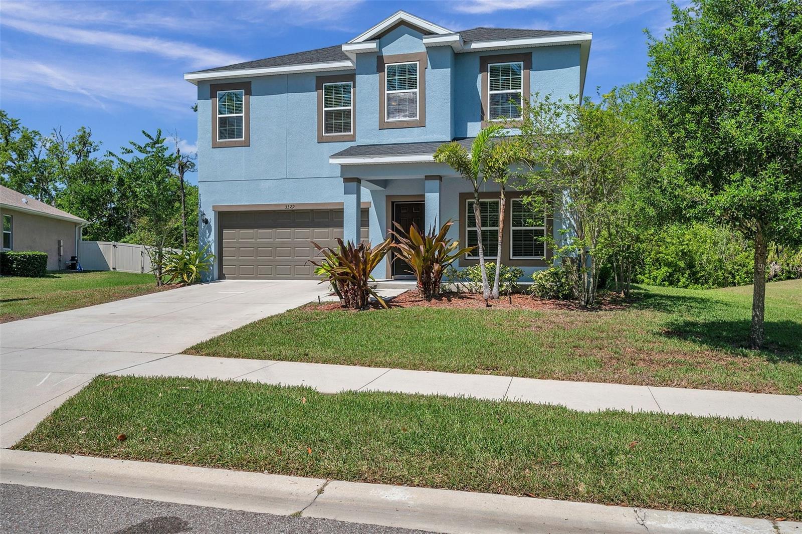 SELLER IS MOTIVATED! Welcome Home!!! This property in the gated community of Vista Lakes at Bailey's Bluff subdivision is something you do not want to miss out on! Flood zone X. Home features 4 bedrooms, 2 full baths, and half bathroom. As you enter the front door you are welcomed with beautiful tile floor throughout the foyer, living room, and kitchen. Kitchen has splendid granite countertops along side with 42'' maple espresso kitchen cabinets and center island, with a beautiful backsplash. Fresh coat of paint! New luxury vinyl planks in the office. High quality carpets in the bedrooms as well as stairs. As you make your way upstairs, you are greeted by a SIZEABLE loft that can be easily converted into a fifth bedroom. HUGE master bedroom with master bath that points a beautiful tile shower with glass door, soaking tub to relax in, HUGE granite countertop vanity including, a walk in closet. Community has a Tot Lot with a picnic pavilion. Great location with amazing nearby nature parks on the Gulf of Mexico, Key Vista Nature Park, and Anclote River Park ( beach and boat launch). Newly opened Anclote Coastal Trail which is an extension of the Pinellas County Trail into Pasco County along the coast. Minutes from downtown Tarpon Springs, and the famous Sponge Docks. Located near shopping centers and US 19, making traveling quick and easy. Don't wait, schedule a showing today!