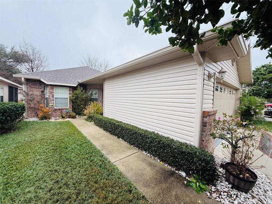 Located in the desirable Blues Creek Gardens community, this well-maintained 3-bedroom, 2-bath home offers comfort, updates, and a great layout. Major systems have already been taken care of with a roof replaced in 2020 and HVAC updated in 2021. The updated kitchen flows seamlessly into an open living space, creating an inviting setting for both daily living and entertaining. Enjoy relaxing on the back porch and the convenience of a 2-car garage. Residents of Blues Creek Gardens also enjoy access to community amenities, including a pool, clubhouse, and more, making this home an excellent blend of lifestyle and location.