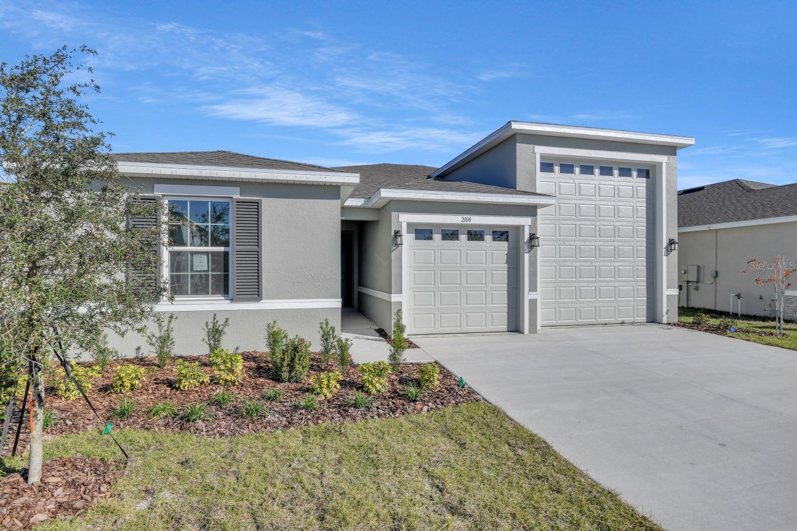 The single-story Copper plan is highlighted by an open layout offering an expansive great room, a spacious dining area, and an impressive kitchen with a roomy pantry and a center island. Quartz countertops in the kitchen and baths. Stainless Steel appliances, and beautiful White 42" upper cabinets. Three bedrooms are featured, including a lavish owner's suite with a generous walk-in closet and a private bathroom. A central laundry room, covered patio, and a 2-car tandem garage in addition.