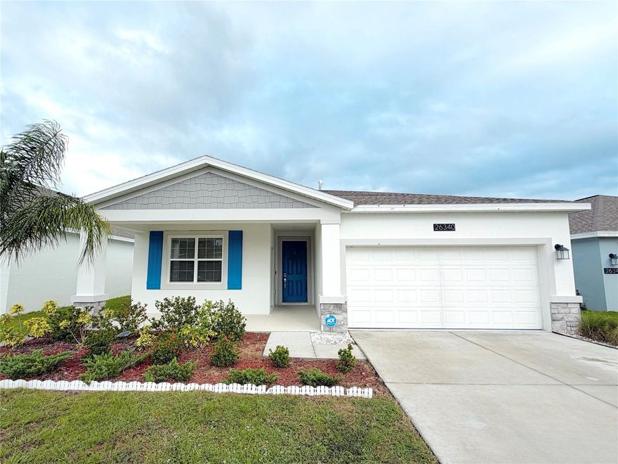 Discover this exceptional “Next Gen” home offering a main house plus a private apartment — all under one roof, for one incredible price! This unique layout includes two separate entrances, two living rooms, a full kitchen plus a kitchenette, and two laundry rooms, making it the perfect setup for multi-generational living or house hacking — live in one side and rent out the other. Each space features its own private entrance and living area, giving everyone the privacy and independence they need while keeping loved ones close. The open-concept design is filled with natural light, creating a warm and inviting atmosphere throughout. With thoughtfully designed spaces, you’ll enjoy effortless flow for entertaining, relaxing, or spending quality time together. Set in a rare gas-powered community, this home combines modern comfort with energy efficiency. Added peace of mind comes with a fully installed ADT security system and Ring doorbell, providing safety and convenience for your family. Enjoy the tranquility of having no rear neighbors, plus easy access to scenic parks, walking trails, and recreation areas. The low HOA fee of only $81/month covers fantastic Windsong community amenities, including a playground, picnic pavilion, and dog park for your furry friends. Ideally located just minutes from beautiful lakes, charming downtown Leesburg, and within an easy drive to Florida’s world-famous theme parks and beaches, this home offers the perfect balance of comfort, convenience, and lifestyle. Don’t miss your chance to own this move-in-ready gem — a modern, secure, and versatile home that fits your life today and grows with you tomorrow.