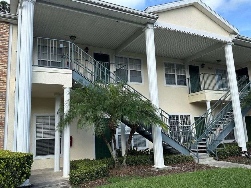 This 2/2 ADORABLE and IMMACULATE condominium is available for IMMEDIATE OCCUPANCY!  It features an open floorplan, tile flooring throughout and high ceilings.  The kitchen is generously sized and features stainless-steel appliances, 42-inch cabinetry, plenty of counter space, breakfast bar and pantry.  The primary bedroom and second bedroom are located on opposite sides of the home and provide added privacy.  Enjoy the cozy screened-in patio with a beautiful, wooded view.  There is a storage closet located off of the patio used for additional storage if needed.  A stackable washer and dryer unit is included inside the home.  The community itself offers a pool, spa, tennis courts and basketball courts.  The condo is less than 2 miles to UCF, close to shopping and many restaurants. The application process includes rental verification, income verification (3 X's the monthly rent, combined), credit check and eviction search. No current or past evictions. Pets are welcome with an additional pet deposit and pet fee. NO aggressive breeds of any kind are allowed. Basic cable, internet, water and trash are included in the rent. Please contact us today for a showing of this home. It is a MUST see!