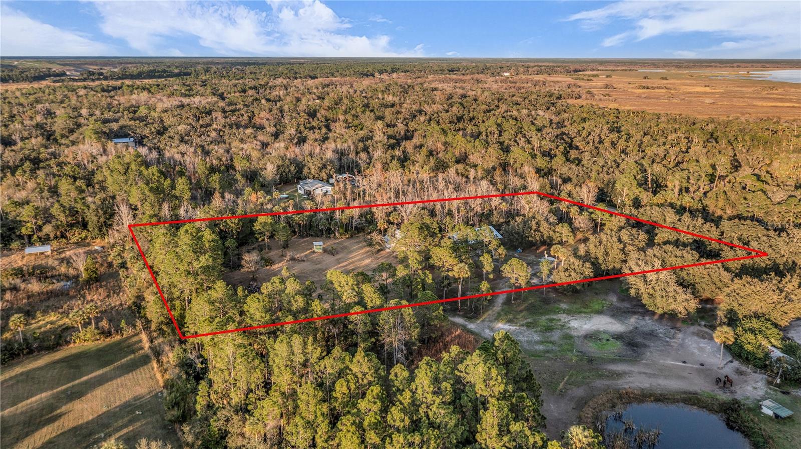 OSCEOLA BLUFF SOUTH 5 ACRE DEVELOPMENT 86 PARCELS - Land