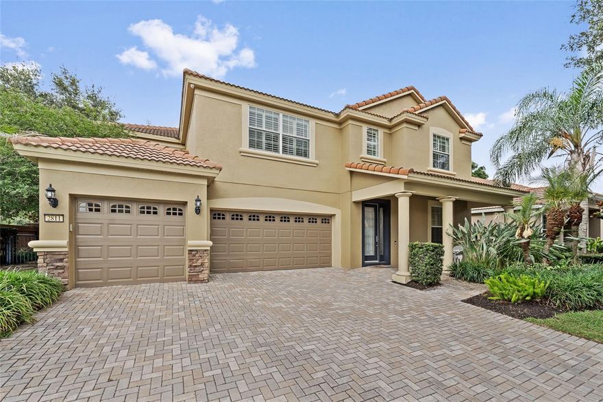 Rare opportunity to own over 3600 sq. ft with a pool in highly sought-after Meadow Ridge! Where luxury meets location, Meadow Ridge is a coveted, gated community, ideally situated near Windermere, Dr. Phillips, and Winter Garden. This beautifully updated 4-bedroom home offers the ideal combination of space, function, location, and Florida lifestyle. Inside you will fall in love with the floor plan, as ALL four bedrooms have an attached bath and upstairs also features a large bonus room, ideal for a craft room, playroom, fitness space, second living area, or home office. Outside, live like you're on vacation from your own backyard! Designed for both entertaining and everyday living, the open-concept layout flows seamlessly from French doors into a spectacular backyard oasis featuring a solar-heated, saltwater pool, fire pit, shaded pergola and a fully fenced yard. The gourmet kitchen features newer stainless steel appliances, a double oven, abundant cabinetry with pullout drawers in the bottom cabinets, and a breakfast nook filled with natural light. The interior and exterior were recently painted, the salt cell for the pool replaced, as well as a new AC added in 2026, upgrading this stunning home’s already move-in-ready appeal. Meadow Ridge is especially loved for its unique double-gated convenience and prime Central Florida location. Just outside the front gates, residents enjoy quick access to Publix, CVS, restaurants, medical offices, and the shopping and dining of Winter Garden Village including Target, Best Buy, Lowe’s, etc. And just a bike ride away you'll find the charming shops, weekly farmer's market, and popular Food Truck Fridays in downtown Windermere. Out the back gates, you’re less than 15 minutes from famed Restaurant Row in Dr. Phillips, and Universal Studios. Meadow Ridge also offers incredibly convenient access to the 429, the 408, and the Florida Turnpike, allowing you to reach nearly anywhere in Central Florida in 30 minutes or less, including Disney! This fantastic home is also walking distance to highly-rated Thornebrooke Elementary School, is zoned for Gotha Middle and award-winning Olympia High! This floor plan in Meadow Ridge rarely comes available, especially with a gorgeous, private pool like this one. Schedule your exclusive showing today!