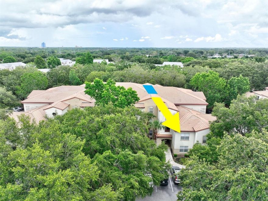 Prepare to be wowed by this stunning, spacious 3-bedroom, 2-bathroom condo with a versatile bonus room and an oversized 1.5-car garage, perfectly situated for the ultimate sunny Florida lifestyle! This isn't just a condo; it's a meticulously upgraded sanctuary. kitchen boasts  granite countertops and a suite of sleek stainless steel appliances. Elegant tile and wood-vinyl planking flow seamlessly through the living areas, complemented by plush, newer carpeting in the bedrooms, ensuring comfort and style at every turn. As an airy end unit, you'll relish in abundant natural light and picturesque views from every corner. This is a resort-style, gated community designed for endless enjoyment! Indulge in an array of amenities including a fantastic clubhouse, a state-of-the-art movie theater, a fully equipped fitness room, and exciting indoor racquetball and basketball courts. Outdoors, you'll find a lively sand volleyball court, a secure gated playground, and a tropical oasis featuring a sparkling pool, soothing Jacuzzi, and a fantastic picnic area with gas grills and a bar – perfect for entertaining! Plus, there's even a convenient on-site car wash area.
Strategically located, you're just moments away from top-tier shopping, delicious restaurants, easy transportation, and all the main attractions in central florida. This isn't just a home, it's a lifestyle upgrade! Don't miss out – schedule your private showing today and prepare to fall in love!