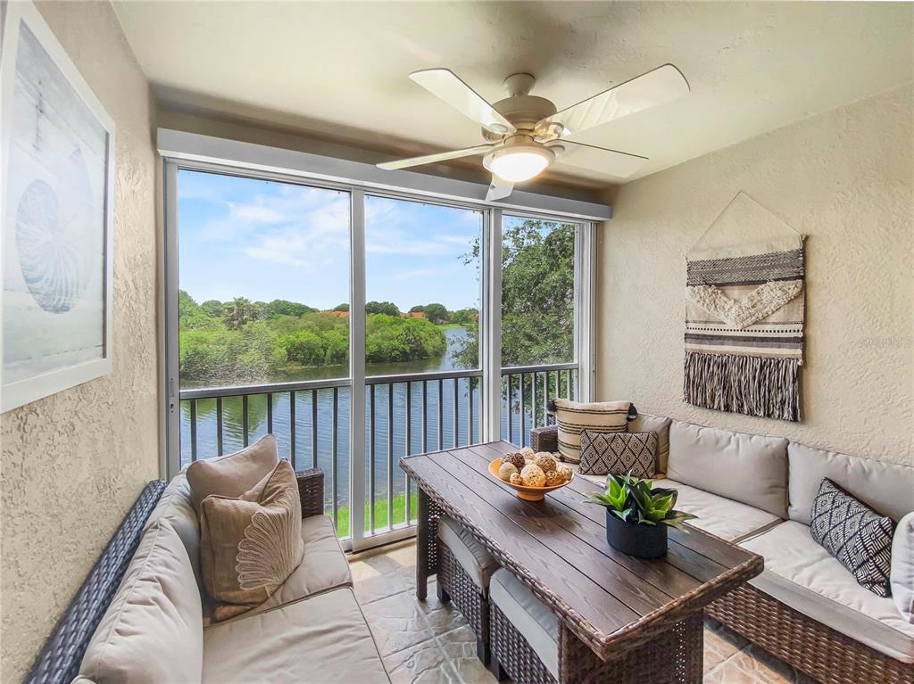 Welcome to Paradise at Pinestone on Palmer Ranch where you are close enough to the beaches, shopping and dining but far enough away to feel peaceful and relaxed. This condo is a seasonal rental and has a three month minimum stay. Whether you are vacationing or working full time from home this is your sanctuary. Located in the Pinestone of Palmer Ranch gated community, this beautifully updated open concept condo called the Chateau has one of the most sought-after water views with the nature preserve across the water. With vaulted ceilings, hardwood floors and a newly remodeled kitchen, this beautifully decorated, open floor plan with two levels has everything you will need to feel at home. A total of 3 bedrooms, two on the first floor and one oversized bedroom upstairs with a king size bed, sitting area and an ensuite bathroom. On the first floor, you will find one bedroom with two queen size beds with a water view and the other bedroom has two twin beds and looks out at trees over the parking lot and the community. TV watching has never been better on the large sectional in the living room where you can watch your favorite shows on the Smart TV. Cooking is easy in this kitchen whether you are having breakfast or lunch at the breakfast bar or enjoying a meal at the dining table. The newly remodeled kitchen features new granite counter tops, a large stainless-steel sink, updated faucet, and a Bosch dishwasher. Enjoy coffee or evening cocktails on the screened in lanai with sliding glass doors that open to welcome the breeze and water view. Just a short walk away are amenities galore including a beautiful clubhouse, lighted & heated swimming pool with two lap lanes, a hot tub, 32 seat movie theater, half basketball court, pickle ball court, shuffleboard, cornhole, a billiard room, a card room, two lighted tennis courts, fitness center, library, BBQ grills and a newly added fire pit area. For bike riding or walking, catch the trailhead of the newly extended Legacy Trail, you can take the trail south to Venice or north to near downtown Sarasota. For convenient shopping & dining, Sprouts, Publix, Target, Lowes, Costco and local and chain restaurants are close by.
Five miles north on Tamiami Trail is the South bridge to enter the barrier island of Siesta Key, where you can enjoy the sun and sand at Siesta Beach, Turtle Beach, Crescent Beach. Siesta Beach is world famous for its quartz crystal soft sand that is cool to walk on. You will find only locally owned restaurants and shopping in Siesta Key Village. Downtown Sarasota is 20 minutes away and home to locally owned and award-winning restaurants, nightlife, Marie Selby Botanical Gardens, Sarasota Art Museum, The John and Mable Ringling Museum of Art.
Paradise in Palmer Ranch is your home away from home where you can relax, work, exercise, explore the beaches, boating, the arts and all the activities Sarasota and surrounding areas provide. Live. Work. Play. at Paradise in Palmer Ranch.
The condo is currently unavailable November 2024 and January - April 2025. Tenants to pay Sarasota County Sales and Tourism taxes, for rentals less than 6 months. January - April are the seasonal months.