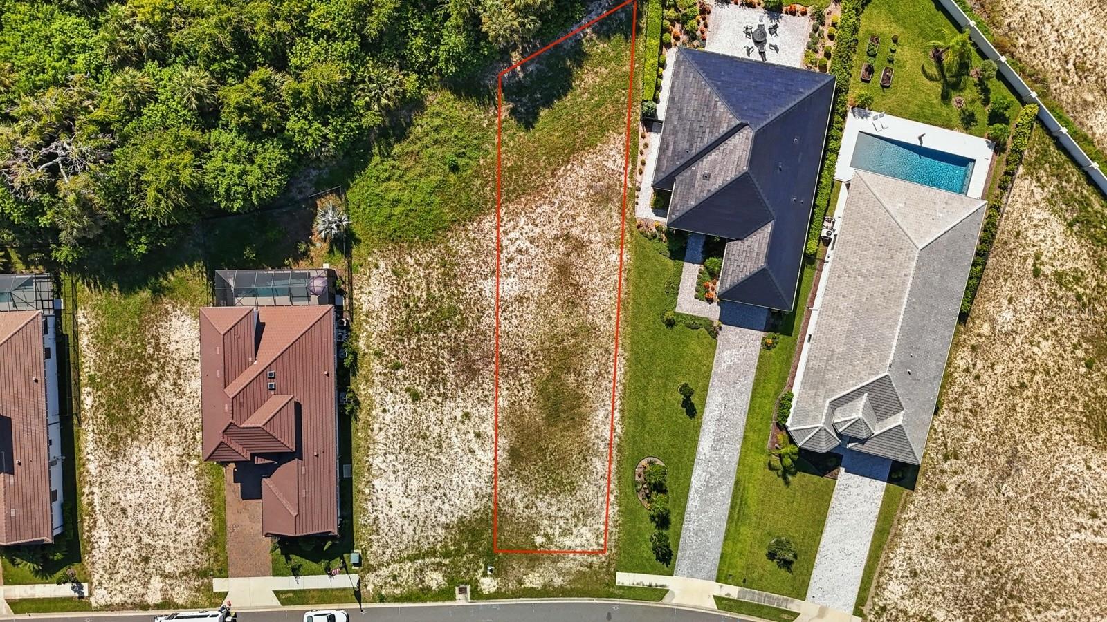 If you’ve been dreaming about building your own home in a community that’s all about lifestyle, 98 Del Palma Drive is the spot! Not only is it in the gated Marina Del Palma neighborhood, but it also sits on one of the largest lots in the community—giving you extra space and flexibility to bring your vision to life!
Here, every homeowner has a slip in dry boat storage and concierge boat service, so your time on the water is easy and stress-free! You also have the opportunity to to purchase a wet slip! Come enjoy the clubhouse, resort-style pool, fitness center, and tennis courts; or take a stroll on the walking paths that make it simple to get out and enjoy the Florida nature that surrounds you!
And the location? Just minutes to Flagler Beach for ocean breezes, local restaurants, and boutique shopping. Need to travel? You’re close to I-95 with quick trips to Daytona Beach, St. Augustine, or Orlando!
Opportunities like this don’t come up often—especially on a lot this size in Marina Del Palma. Let’s make your dream home happen here!