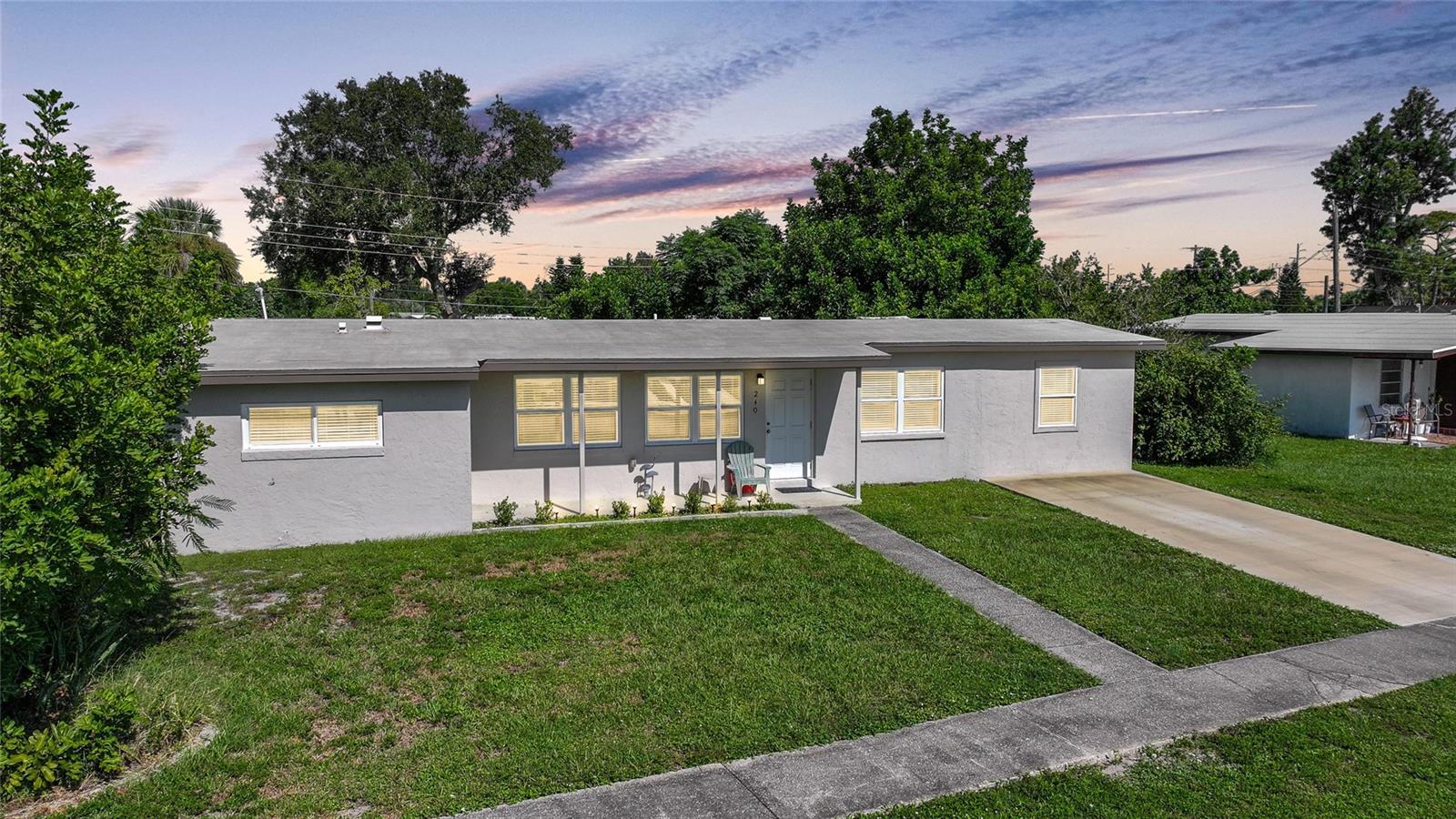 NO HOA or DEED restrictions with this beautifully Updated 3-Bedroom, 2-Bath Home with Spacious Backyard in Port Charlotte.
Move-in ready home featuring 3 bedrooms, 2 bathrooms, and a bright open layout, ideally located close to shopping, dining, and everyday conveniences in the heart of Port Charlotte. Recent Updates Include: (2024) Water Heater, (2023) Whole-House Re-pipe, (2022) New Driveway Slab, (2019) AC, (2017) Roof, HURRICANE IMPACT WINDOWS throughout completed by prior owners.
Step through the front door and you’ll immediately notice the luxury vinyl plank flooring flowing through the main living areas, creating a modern, cohesive look. The remodeled kitchen showcases shaker-style cabinetry, granite countertops, and stainless steel appliances—perfect for cooking and entertaining. Both bathrooms have been updated with modern vanities and lighting, adding to the home’s fresh, stylish feel.
Generous-sized bedrooms provide plenty of space for relaxation, while the large windows invite natural light throughout. The exterior utility/laundry room offers convenience and functionality.
The backyard is a true highlight—spacious and landscaped, providing plenty of room for outdoor living, gardening, or future enhancements like a pool.
This solid, well-maintained home combines modern upgrades with long-term peace of mind, offering the perfect Florida lifestyle. Contact 2nd Realtor.