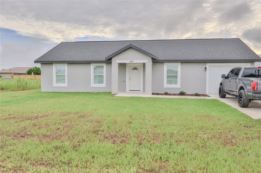 Welcome to your new retreat! This is an opportunity to lease a brand new 2025 construction home in Rainbow Park! It is a 3 bedroom, 2 bathroom, 1 car garage home with a nice back yard. Application process is simple! Call, we show the home, you like it, you submit your info into a background check software and if all is well, we are good to go with a deposit equivalent to one month's rent and the first month of rent. Total to move in $3800. Available immediately!