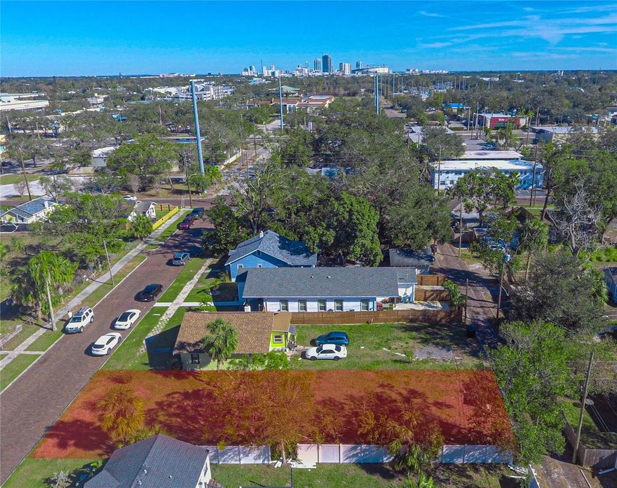 Build your next project on a classic brick street in the heart of Central Oak Park. This isn’t just a patch of grass; it’s a rare chance to develop a custom single-family home in one of St. Pete’s most energetic corridors. We already have the Buildable Lot Letter in hand, so you can skip the guesswork and move straight into planning. You’ll be perfectly positioned just blocks from the dining and shopping of the Grand Central District, with easy access to the Pinellas Trail for morning bike rides. The neighborhood is hitting its stride, with major condo and townhome projects lining 1st Ave S and Central Ave. Whether you want to zip downtown or hit the beach, the SunRunner is right there to make the commute effortless. Central Oak Park offers a great mix of historic Florida bungalows and modern architecture, making this the perfect spot to build your dream home or next investment property.