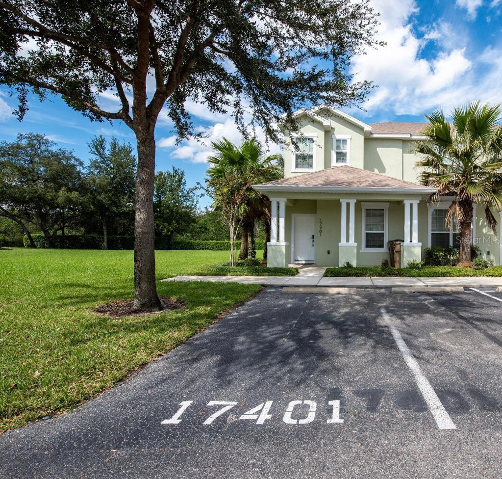 Immaculate 3-bedroom, 3-bathroom corner unit in the coveted Serenity at Silver Creek community. Completely remodeled with numerous upgrades, this beautiful property offers a modern kitchen with high-quality finishes, custom flooring throughout, and a downstairs bedroom with a private, spacious bathroom and shower. It includes a full-size washer and dryer, a private lanai with a spa-like pool, and is located near the community clubhouse, pool, fitness center, and game room. Move-in ready and rented immediately, it features a full appliance package and recent upgrades: a pool heater controller, a pool pump, an air conditioning compressor, ceiling fans throughout, and lighting. An excellent opportunity to live in a lovingly maintained property with a prime location.