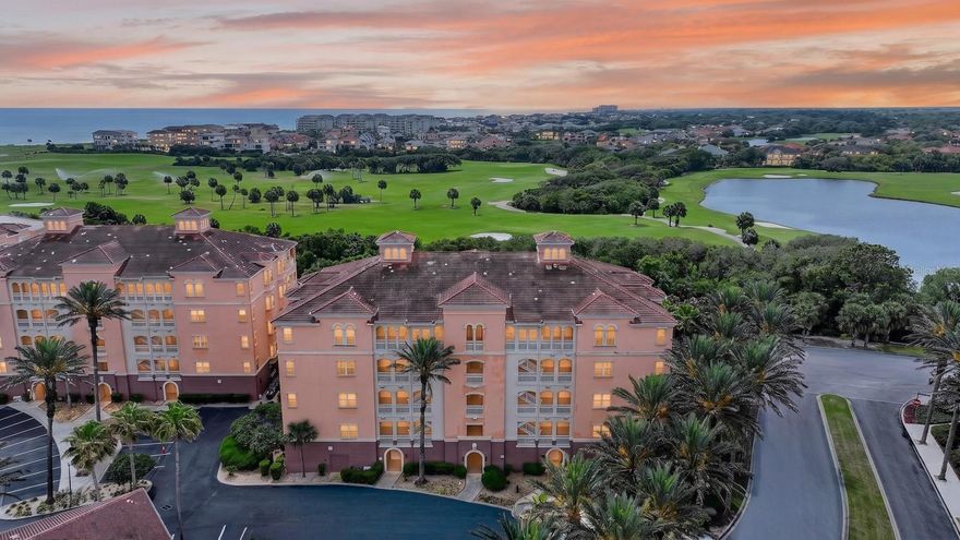 Experience resort-style living and exceptional investment potential in this beautifully positioned 3-bedroom, 2-bath end-unit condo offering 1,696 square feet of light-filled living space in the exclusive Hammock Beach Golf Resort & Spa. Ideally located within this gated oceanfront community, this residence combines privacy, functionality, and income-producing opportunity. As an end unit, enjoy added windows and abundant natural light, enhancing the open-concept layout designed for both relaxation and entertaining. The spacious living and dining areas flow seamlessly, while the well-appointed kitchen offers ample cabinetry and workspace for everyday living or guest stays with the added bonus of a convenient breakfast nook. This property is short-term rental friendly with onsite rental management available, making it a turnkey option for those seeking a second home, vacation getaway, or income-producing asset. Owners and guests alike enjoy access to world-class amenities (membership required), including championship golf, oceanfront pools, spa, fitness center, dining, and beach access. Whether you're looking to generate rental income or simply escape to one of Florida’s premier coastal resort communities, this Hammock Beach condo delivers the perfect blend of lifestyle and investment. Unit is fully furnished and ready for you to enjoy the resort lifestyle.