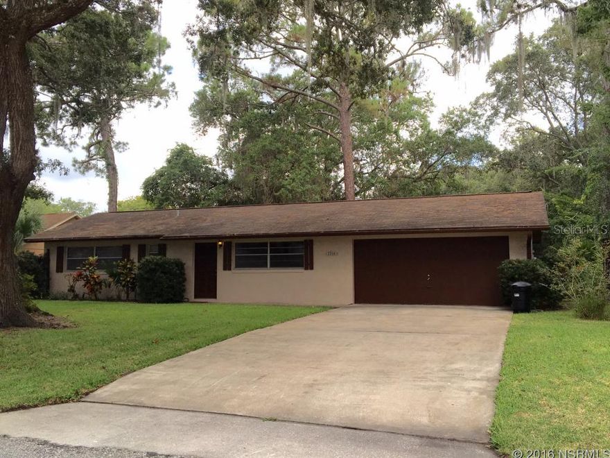 Reduced Price with Great Potential. Add your personal upgrades to make it your own, flip or invest! Eat-in Kitchen off of Dining room with sliders that open onto the Florida Room overlooking a beautiful tree shaded, fenced, back yard. Sprinkler System. Garage has many built-ins for added storage and a half bath! Home is surrounded by well kept properties. Convenient location in a desired neighborhood close to boat ramps, parks, beaches, I-95, shopping, dining and schools. ;Water: City