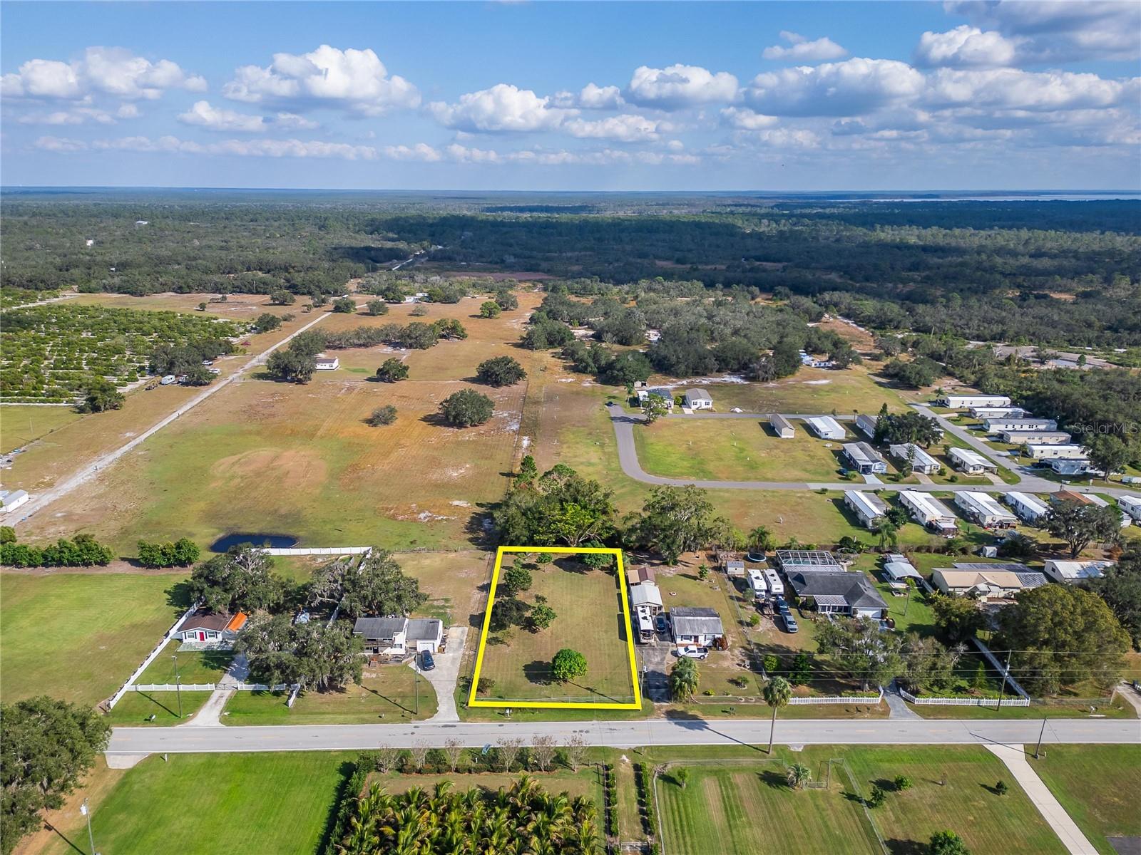 NOT IN SUBDIVISION - Land