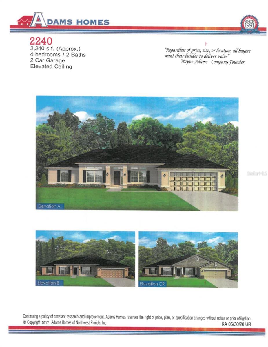 Under Construction. Welcome to the 2240, with 3 Bedrooms, 2 Baths, & a Flex Space, this Spacious house Boasts Level 2 Ceramic Tile, Granite Counter Tops throughout, a Beautiful Tile Shower in Primary en suite Bathroom. Comes with Stainless Steel Appliances, as well as a 1 Year Workmanship Warranty, 2 Year Systems Warranty, & a 10 year Structural Warranty. Also, take advantage of having the majority of closing costs being paid. Located in the heart of North Port, close to shopping & the Cocoplum area.