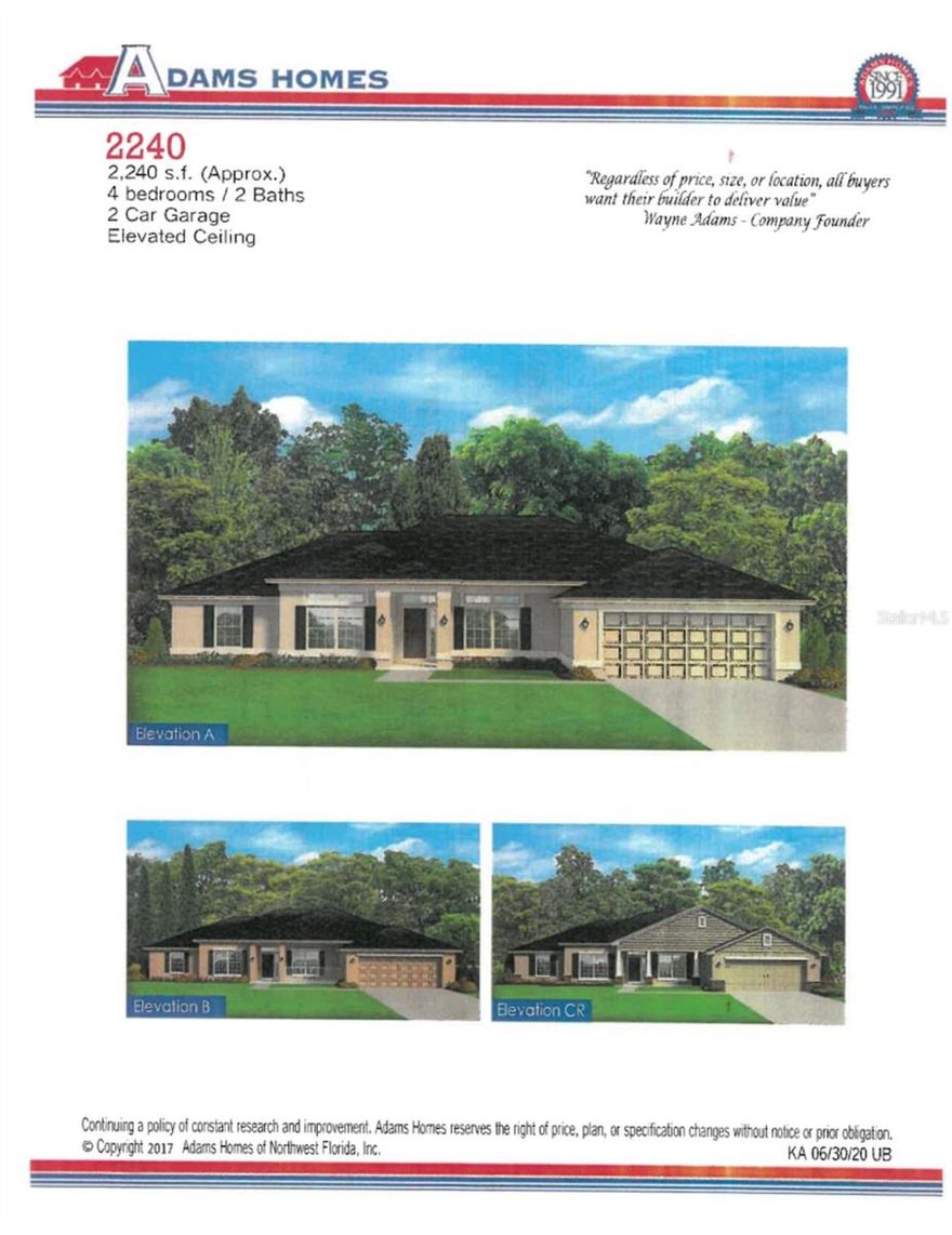 Under Construction. Welcome to the 2240, with 3 Bedrooms, 2 Baths, & a Flex Space, this Spacious house Boasts Level 2 Ceramic Tile, Granite Counter Tops throughout, a Beautiful Tile Shower in Primary en suite Bathroom. Comes with Stainless Steel Appliances, as well as a 1 Year Workmanship Warranty, 2 Year Systems Warranty, & a 10 year Structural Warranty. Also, take advantage of having the majority of closing costs being paid. Located in the heart of North Port, close to shopping & the Cocoplum area.