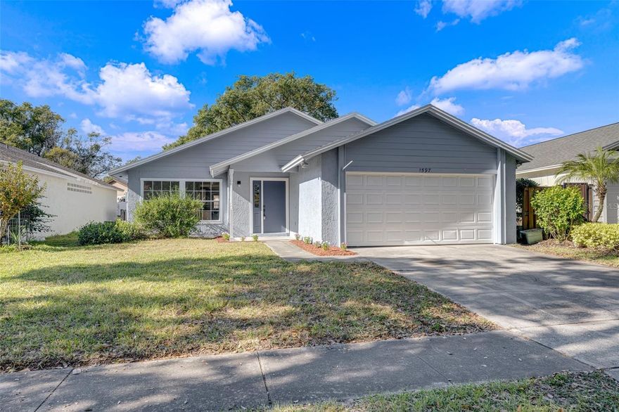 This turn key home awaits you! Great for a starter home or if you want to downsize. Situated in Country Lane, an established neighborhood that has a park & tennis court to enjoy. This home has 3 bedrooms & 2 bathrooms with all new finishes & ready to move in! Updates include new HVAC, stainless steel appliances, & more throughout. You have a spacious fenced in yard & and a nice deck area to bask in the sun. You also have limited lake access where you can enjoy some water activities! Located near great schools, convenient shops near by, 436 & 417. Schedule a viewing today!