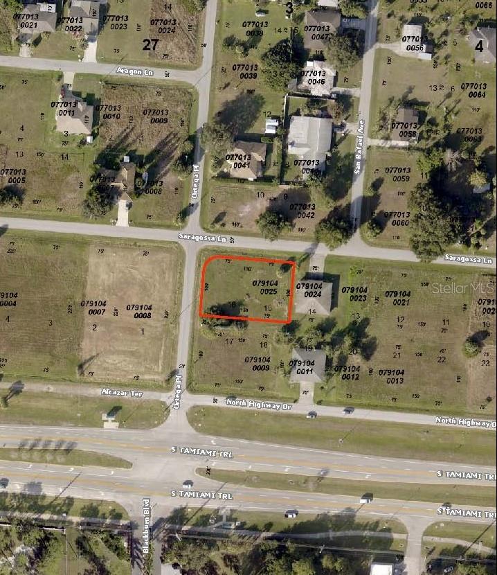 Prime US 41 Commercial Frontage Property in North Port. OPI Zoned Commercial Land Available in Warm Mineral Springs, North Port. Warm Mineral Springs is known for its healing waters. The adjacent lot in the front of it, MLS# C7430063, is also for sale by the same owner. It is also zoned OPI. Together these make 29,822 sq ft of OPI zoned property with US 41 frontage. OPI Zoning (Office, Professional, Institutional) is a highly desirable zoning classification with many valuable entitlements. A list of OPI entitlements is attached.