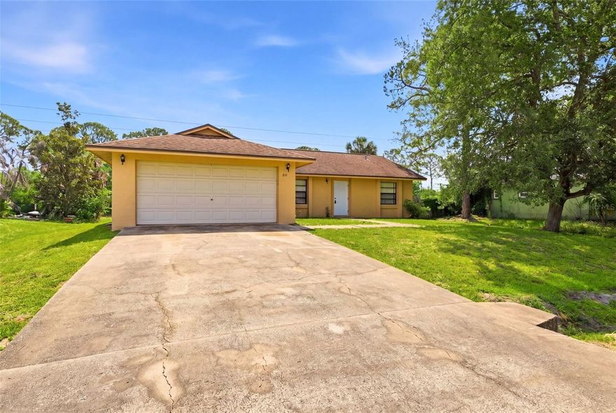 Priced to sell, this well-maintained home sits on an oversized .33-acre lot in a quiet Palm Bay neighborhood with no HOA restrictions. The property offers a functional and open layout with tile flooring throughout, a spacious kitchen with ample cabinet space, and a bright living area that flows seamlessly to the screened-in patio, perfect for relaxing or entertaining. The large backyard provides endless possibilities, including room for a pool, boat, RV, or future expansion.
Additional features include a two-car garage, an extended driveway, and generous outdoor space that adds both privacy and flexibility. Conveniently located near St. Johns Heritage Parkway for easy commuting, with close proximity to shopping and dining along Malabar Road and Palm Bay Road. The home is also a short drive to local parks, schools, medical facilities, and approximately 20–25 minutes to the beaches.
This property presents a great opportunity for homeowners or investors seeking space, location, and value. Schedule your private showing today.
