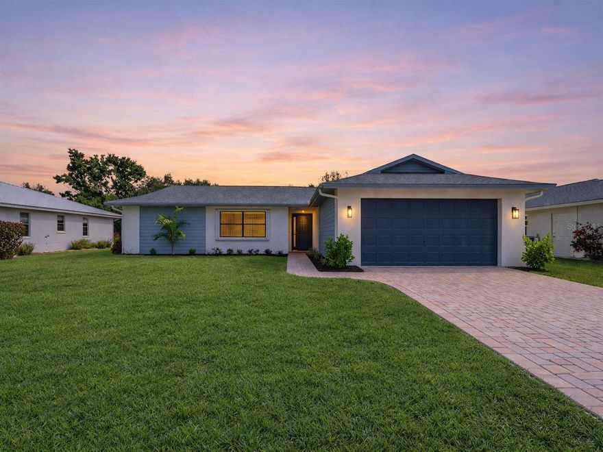 One or more photo(s) has been virtually staged. Location, Location, Location, a rare lakefront + pool + quiet view. "luxury new without the new-build pricing."  Modern designer finishes meet everyday practicality. This home is all done for you -Enjoy your life and go to the beach- Affordable luxury! In the heart of Sarasota near Southgate, only 5 miles from world-class beaches. One level living with "New-home feel", clean, cohesive luxury design. Smart renovation + great location: a spacious split-bedroom floor plan with 3BR/2BA delivers the perfect blend of charm and modern convenience.  What you'll love —The VIEW outside, the QUIET outdoor ambiance with bird-watching —followed by the open-flow 2 living areas, new kitchen, wood-burning fireplace, and a private primary suite.  The home's highlights -all major systems+peace-of-mind include (NEW Roof 2021) (NEW AC 2024) (NEW Septic 2025) (NEW Shutters 2018) (NEW Pool heat pump 2017)+ a long list of improvements including NEW KITCHEN cabinetry, NEW appliances, NEW doors, NEW flooring, NEW modern lighting, NEW fresh paint, NEW blinds.  The home's Exterior enhancements include storm-ready shutters, curb appeal upgrades, refreshed exterior details, sealed driveway pavers, and refreshed landscaping.  If you want a clean, modern home where the work has already been done. "Rare opportunity/standout Sarasota find" ...a move-in-ready Sarasota gem close to Sarasota's famous legacy trail, offering nearly 20 miles of paved pathways of scenic outdoor biking and recreation for an active lifestyle. The list keeps going with top-rated dining, shopping, health care facilities, and Gulf beaches, completing the Florida lifestyle.  This home is PERFECT for ENTERTAINING guests, RELAXING poolside, and effortless Florida living.  You will LOVE the extremely low HOA, short drive (minutes) to the BEST beaches, BEST restaurants, and everyday conveniences.  Schedule your private home tour today!