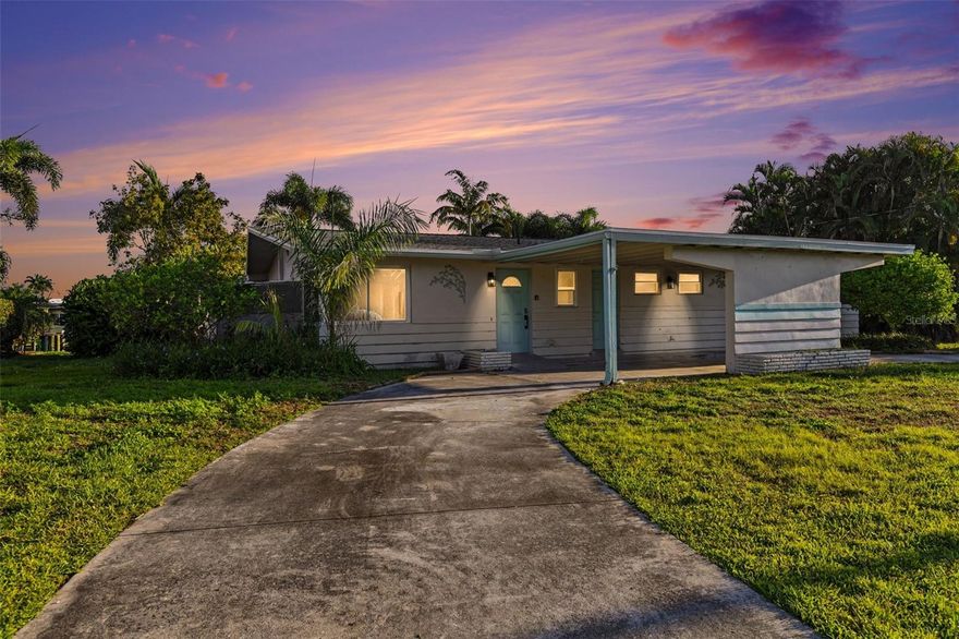 Gulf-access waterfront opportunity in the desirable Blue Water Shores community! This 3-bedroom, 2-bath home is ideally positioned on an intersecting canal with beautiful water views and direct boating access, offering incredible potential for renovation or new construction. Minutes to downtown Fort Myers and the Caloosahatchee River waterfront district for dining, nightlife, and events. Year-round boating, fishing, kayaking, and access to Gulf waters make this a true Florida lifestyle location.