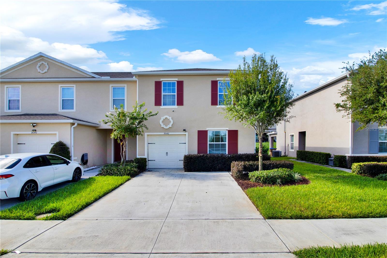 Charming 3-Bedroom Townhome in Sought-After Location!
Discover comfort and convenience at 9042 Pinales Way. This well-maintained 3-bedroom, 2.5-bath townhome offers a spacious open floor plan, perfect for modern living. The kitchen features ample cabinetry, a breakfast bar, and overlooks the bright living and dining areas. Enjoy relaxing evenings on the private screened-in lanai and the practicality of an attached one-car garage.
Located in a vibrant community with resort-style amenities including a pool, playgrounds, and walking paths. Just minutes from top-rated schools, shopping centers, restaurants, and major highways.
Available now – schedule your private showing today!