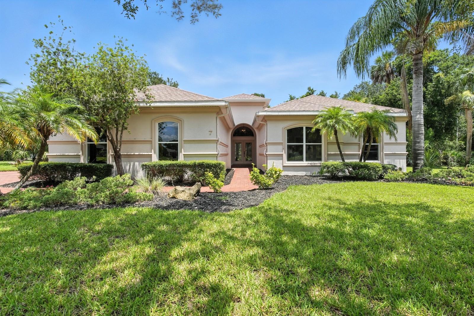 Welcome to 7 Old McDuffie Circle, a beautifully maintained home nestled at the end of a peaceful cul-de-sac in one of Ormond Beach's most desirable neighborhoods. From the moment you arrive, you'll be impressed by the curb appeal, thanks to the paved driveway and walkway that lead you to the front entrance. This property is perfectly positioned for families looking for a safe and quiet street where kids can play freely outside, ride bikes, and enjoy the neighborhood without through traffic. Step inside and you'll find a spacious, thoughtfully designed split floor plan that offers both comfort and privacy. The kitchen is the heart of the home, featuring rich granite countertops, abundant cabinet space, and a layout that flows seamlessly into the dining and living areas—perfect for hosting guests or spending time with family. The owner's suite is truly a retreat, boasting a massive en-suite bathroom complete with his-and-her sinks, a large walk-in shower, and plenty of space to get ready without stepping on each other's toes. The additional bedrooms are generously sized and share a well-appointed guest bath, making this home ideal for families or those who love to host.
One of the standout features of this home is the stunning enclosed pool area your own private oasis. Whether you're taking a dip on a hot Florida day, entertaining friends, or enjoying a quiet evening swim, this outdoor space is built for making memories year-round.
The location offers the best of both convenience and lifestyle. Just minutes from the highway, your commute to work or travel is a breeze. You're also located right outside the scenic Ormond Beach Loop a favorite for biking, running, and soaking in natural Florida beauty and just a short drive to the beach, local parks, and waterfront restaurants.
This home combines space, style, and location in a way that's hard to find. Don't miss your chance to live in this tranquil Ormond Beach setting with all the benefits of coastal living right at your doorstep.