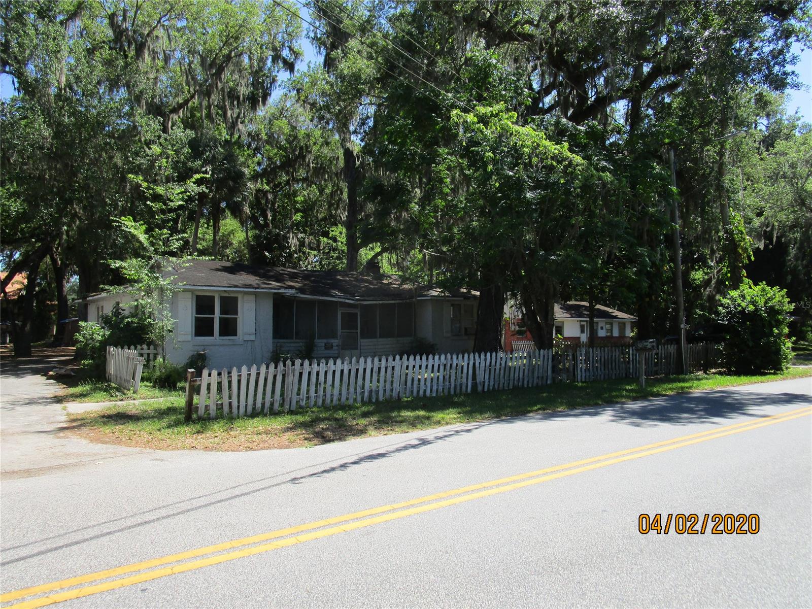 Investor alert! Bring cash offers only. This property is zoned multi-family/duplex in Port Orange across from Old Sugar Mill Park. The current home/duplex is in need of major repair. The value is in the land only and the possibility of mixed use. Located just steps to schools, shopping, and park. Great place to build new residential home, duplex, or possibly mixed use business. All cash offers will be considered. ;Water: City